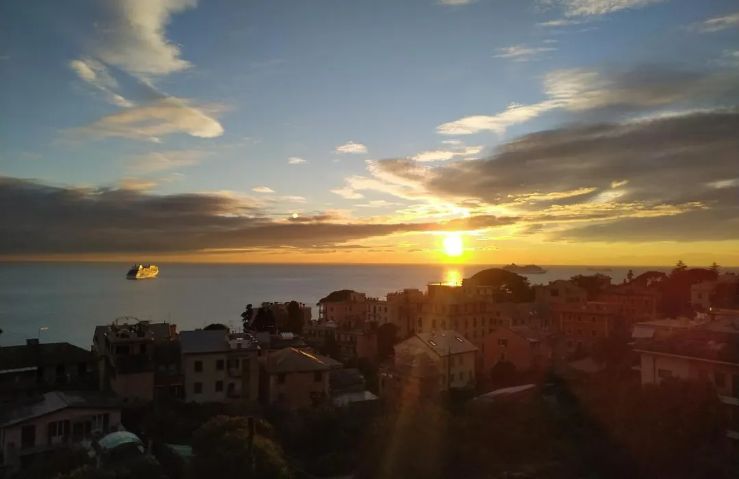 Romantic Garden Sea View Nervi-1