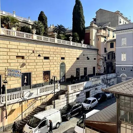 Overlooking The Porto Antico Of Genoa-2