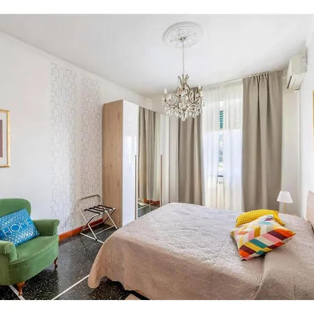 Genova Holidays House Erma - Parcheggio Privato e Wi-Fi - AC-2