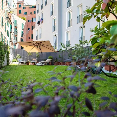 FICO MAGICO -Appartamento con giardino, Genova Centro Storico, Acquario-2