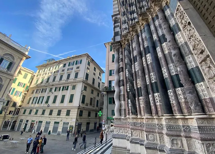 New Apartament In Front Of Genoa Cathedral