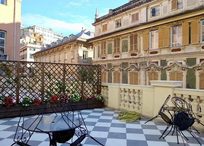 Appartamento Monolocale di pregio Palazzo dei Rolli Genova
