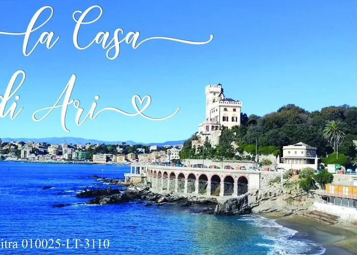 Appartamento La Casa di Ari vicinissimo ospedale GASLINI GENOVA