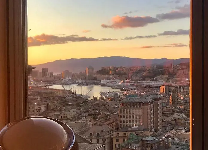 Central Penthouse With Spectacular Sea And City Views Genova