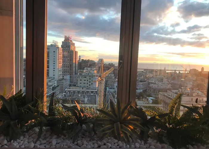 Central Penthouse With Spectacular Sea And City Views Genova