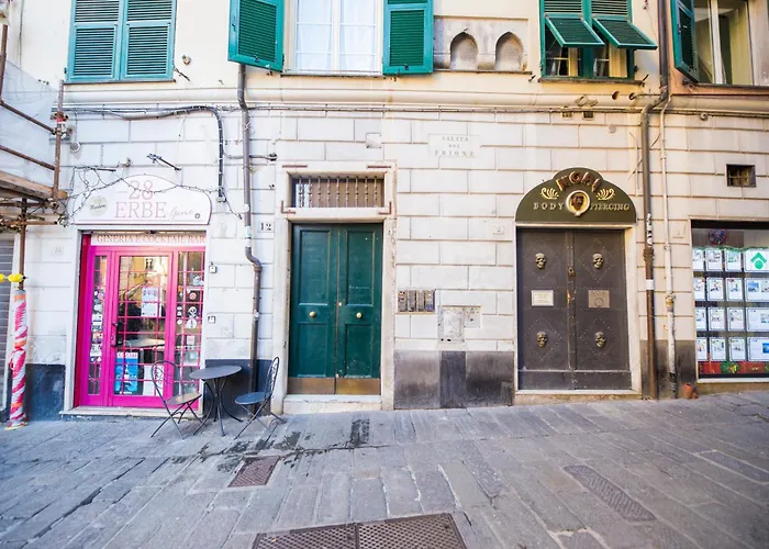 Erbe12 loft&park historic apartment centro città Genova