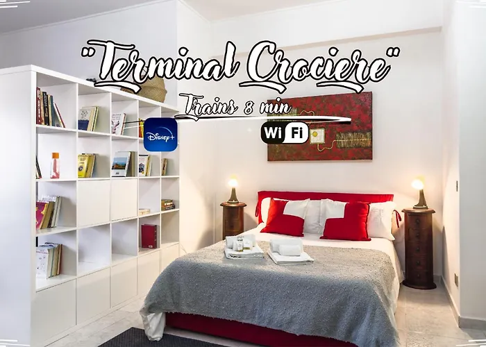 Appartamento Terminal Crociere - Treni 8Min - Hiper Wifi Genova