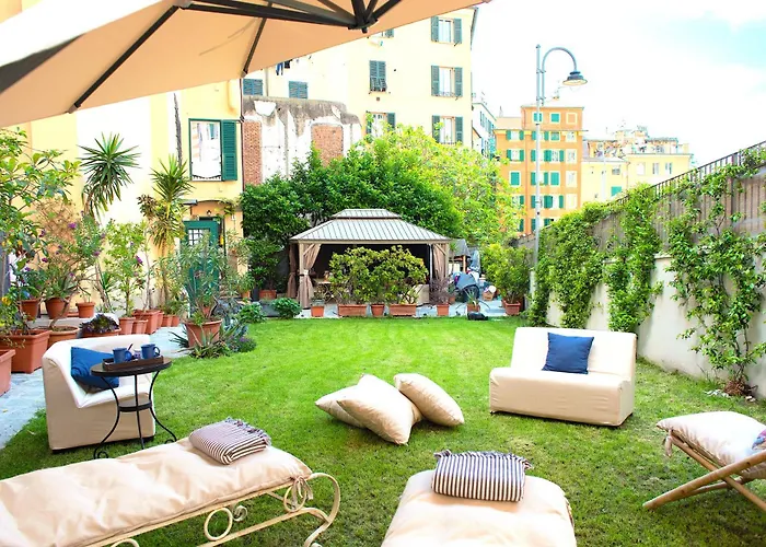 FICO MAGICO -Appartamento con giardino, Genova Centro Storico, Acquario