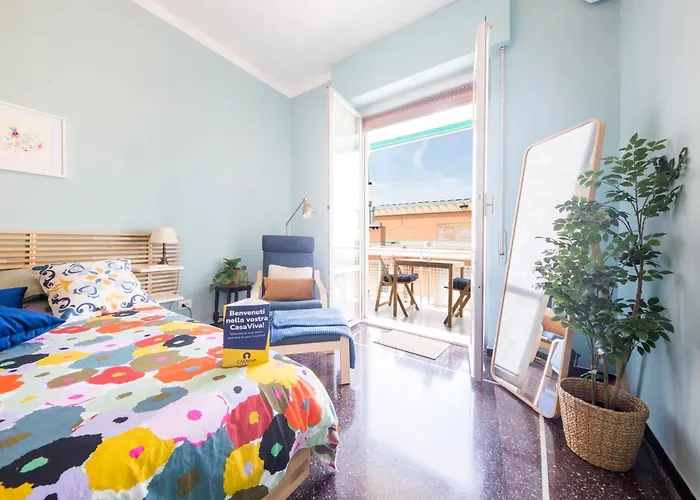 Appartamento Casaviva - Cozy Family Trilo In Genova Nervi