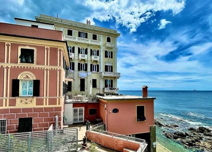 Comodissimo Gaslini e mare Genova