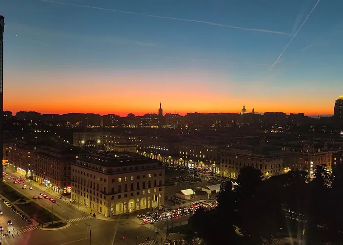 Residence Corte Dei Lambruschini Vista Panoramica Della Citta Posteggio Privato Genova