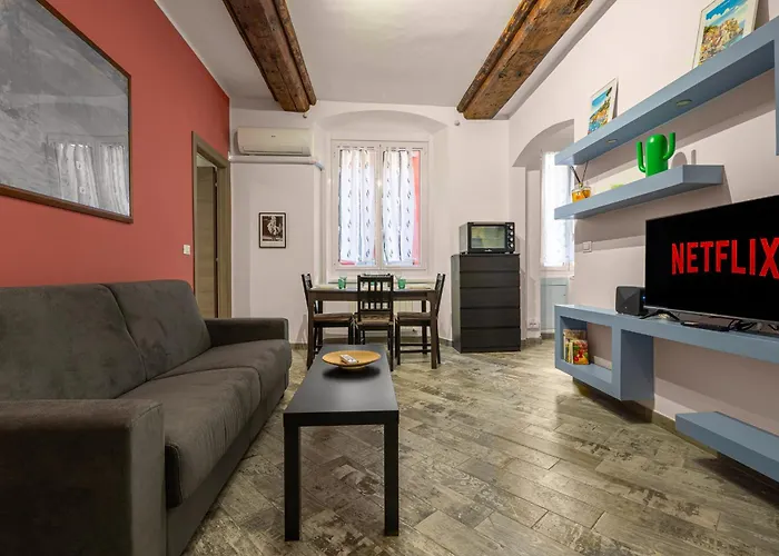 Rosa Homes THE GREEN - 2 rooms, air conditioning, Principe, Acquario, Porto Antico Genova