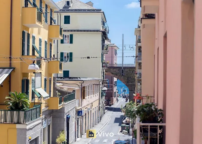 Apt Bilocale Mare&Gaslini Wi-Fi Veloce Genova