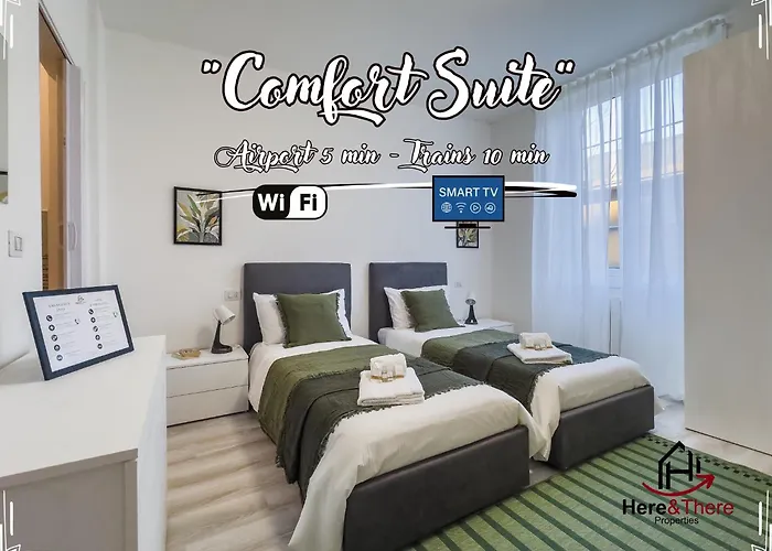 Comfort Suite - Airport 5Min - Ac - Smart Tv Genova