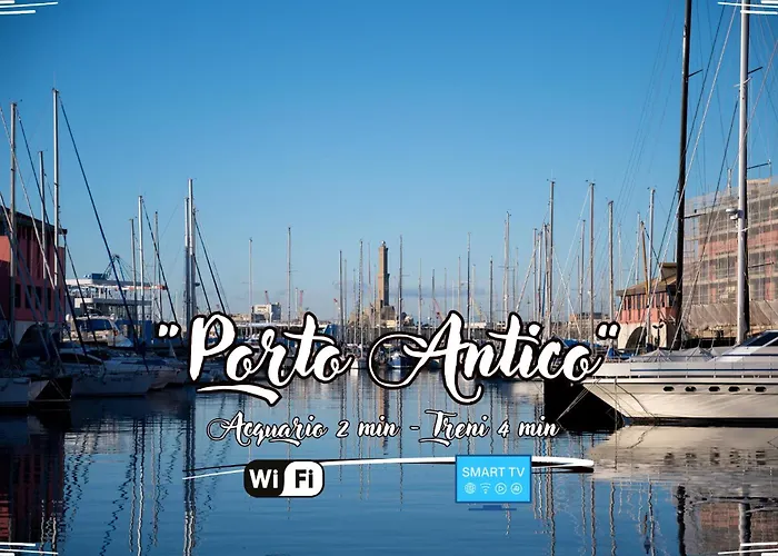 Appartamento Porto Antico - Aquarium 2min - AC - Smart TV Genova