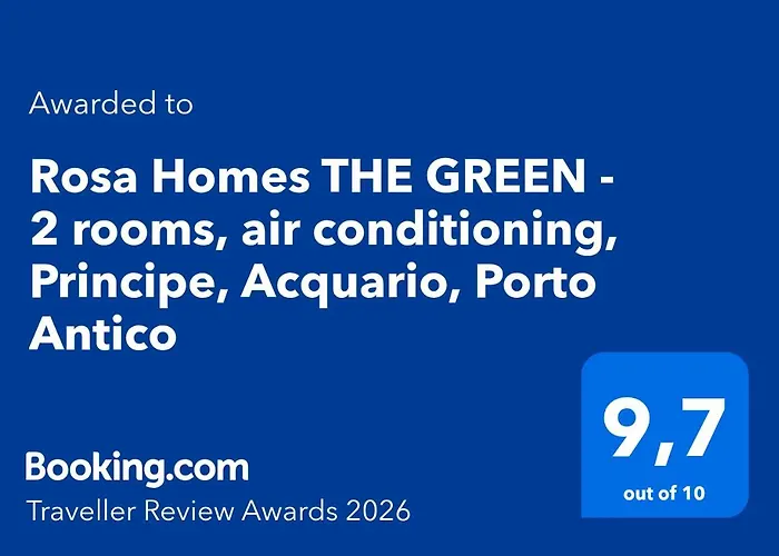 Rosa Homes THE GREEN - 2 rooms, air conditioning, Principe, Acquario, Porto Antico Genova
